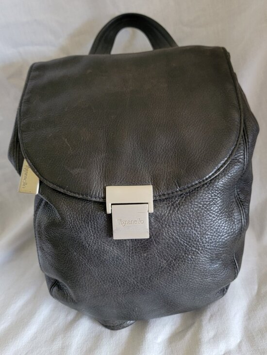 Tignanello Leather Backpack Black main image 10